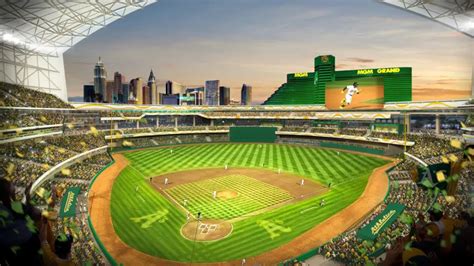 A’s release renderings of glitzy new Las Vegas ballpark as more funding details emerge